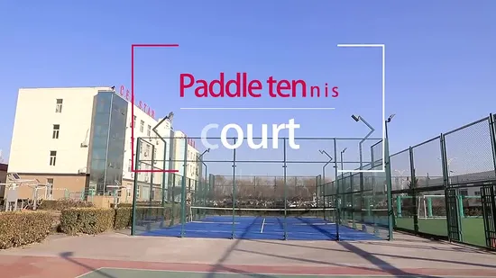 Outdoor Sports Event Facilities Canchas De Padel Tennis China