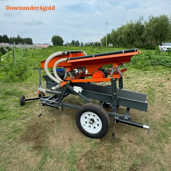 Small Scale Gold Separator Equipment with Smelting Furnace for Placer Gold