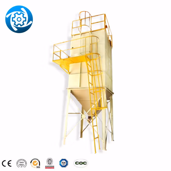 Cement Plant Extraction System Powder Carbon Steel Dust Removal Equipment