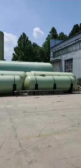 FRP Chemical Soy Sauce Vinegar Water Storage Tank 