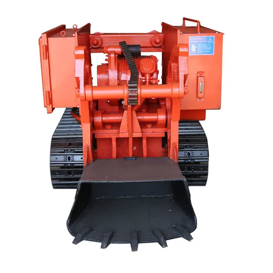 High Performance Wheeled Rotary Mucking Underground Electric Remote Control Rock Muck Loaders 