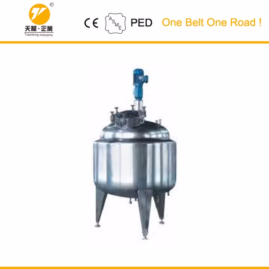 Stainless Steel Mixing Extracts Chemical Storage Ce Certified Tank