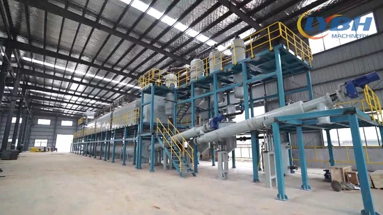 Large Dust Removal and Deodorization Environmentally Friendly Pyrolysis Equipment Cracking Equipment for Waste Plastic Waste Rubber PMMA 