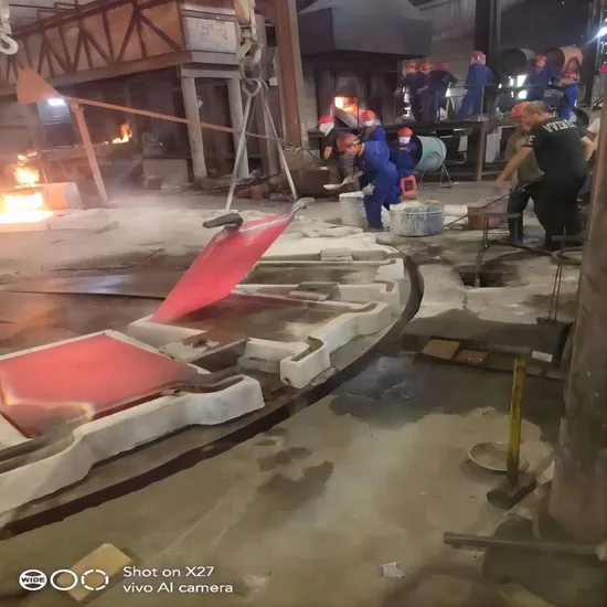 Industrial Smelting Wheel Caster Machine Furnace Supporting Equipment 