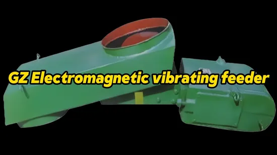 Gz5K1 Electromagnetic Vibrating Mineral Feeder for Mining and Metallurgy Applications 