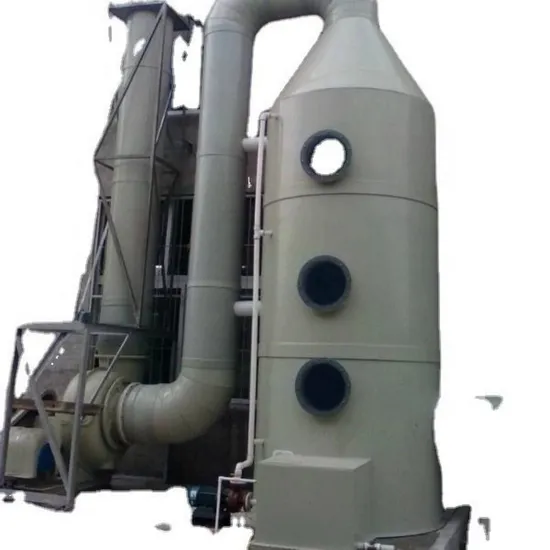 PP Spray Tower Desulfurization Dust Removal Acid Mist Waste Gas Treatment Environmental Protection Equipment 