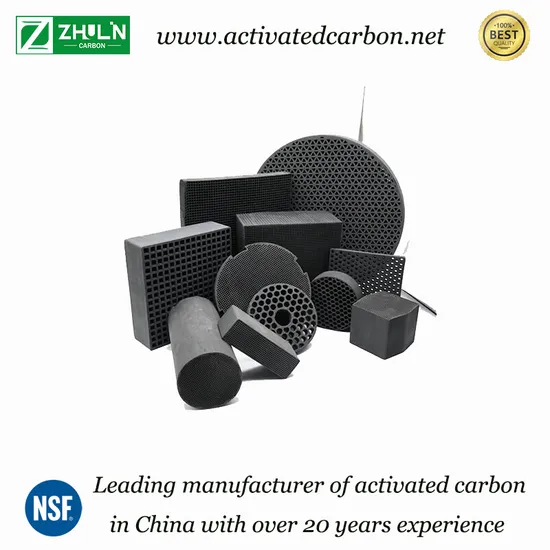 High Ctc Honeycomb Cube Activated Carbon for Vocs Treatment / Gas Adsorption 