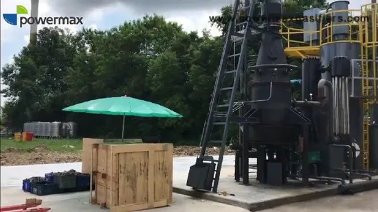 Solution to Pollution From Wood and Bamboo Chip Incineration Biomass Gasifier 